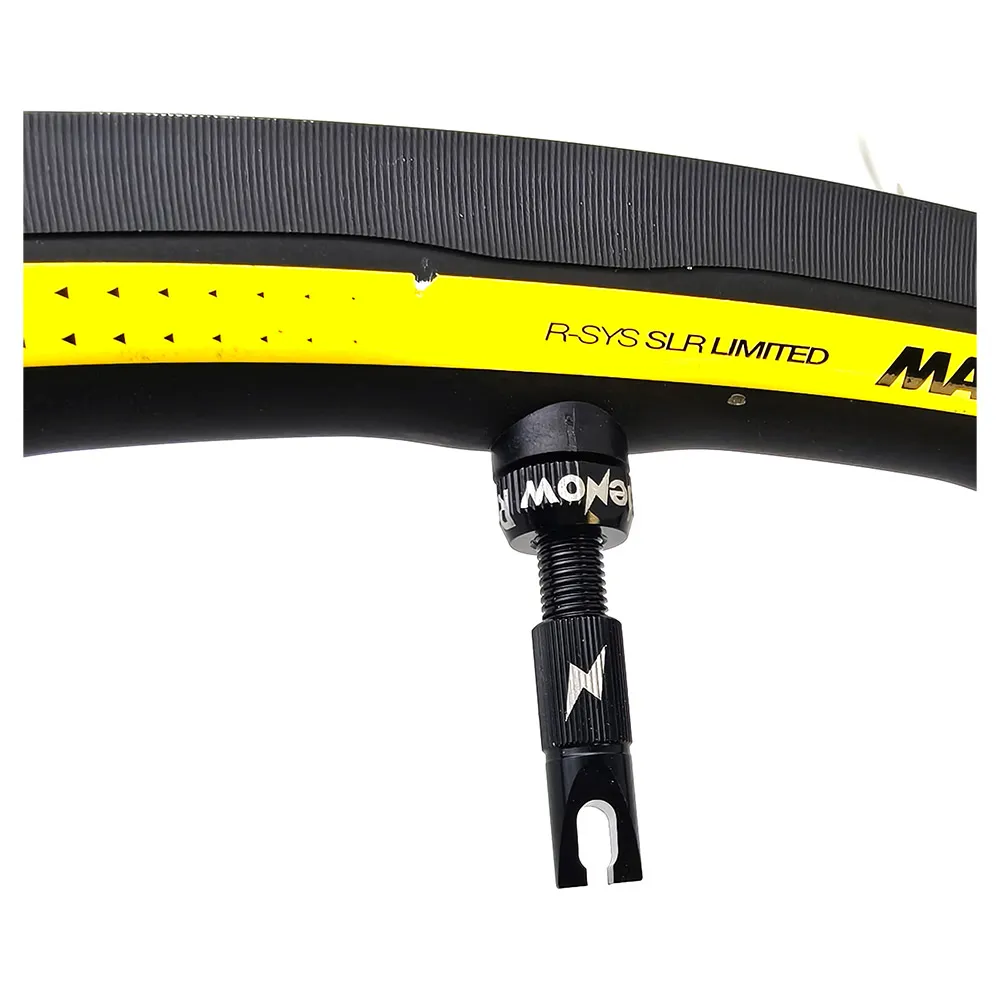 RideNow Fv Presta Tubeless 85mm Ventile, Black, One Size