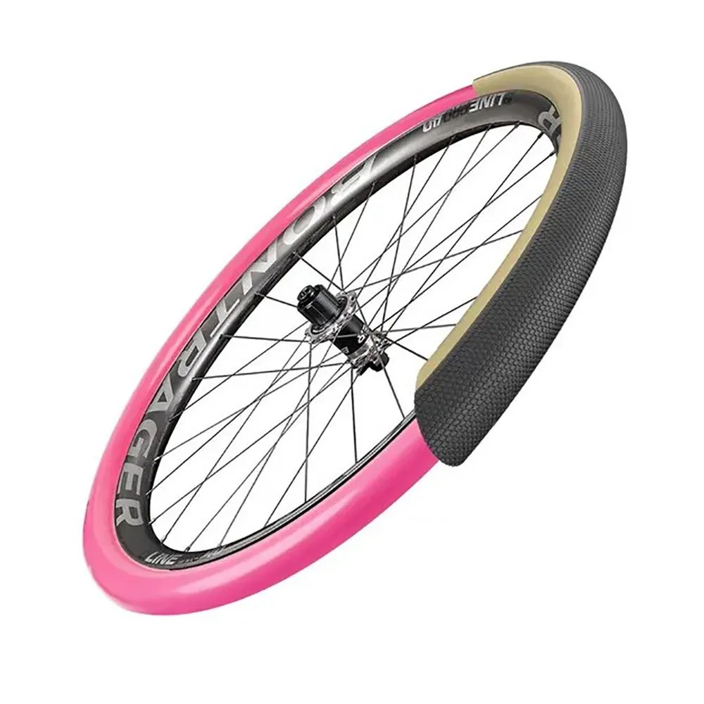 RideNow Tpu Gravel Presta 45 Mm Fahrradschlauch, Pink, 700C, 32-47 RideNow Tpu Gravel Presta 45 Mm Fahrradschlauch, Pink, 700C, 32-47