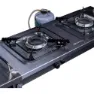 Ridgemonkey Cookstation Double Gaskocher Campingküche, Black, One Size