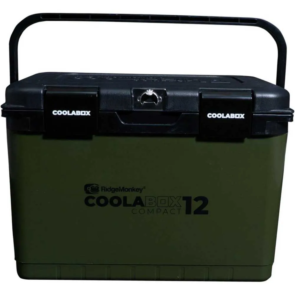 Ridgemonkey Coolabox 12l Kühlschrank, Black / green, One Size