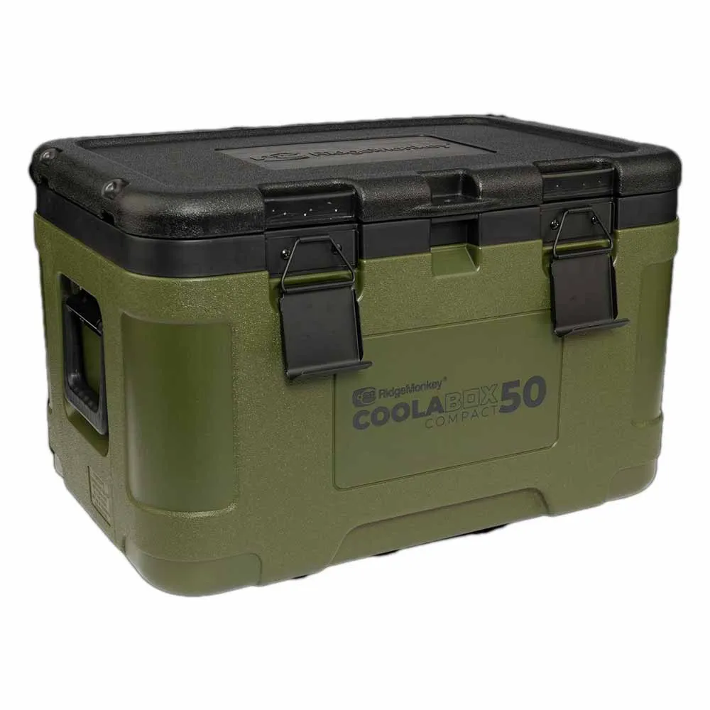Ridgemonkey Coolabox Compact 50l Steife Tragbare Kühlbox, Green, One Size Ridgemonkey Coolabox Compact 50l Steife Tragbare Kühlbox, Green, One Size