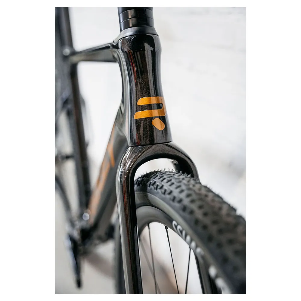 Ridley Astr Apex Xplr Axs 2025 Gravelbike, Black metallic / bronze gold Ridley Astr Apex Xplr Axs 2025 Gravelbike, Black metallic / bronze gold