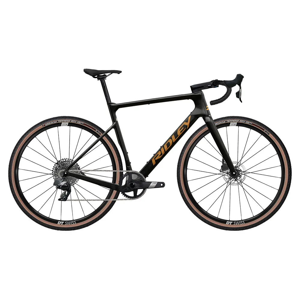 Ridley Astr Apex Xplr Axs 2025 Gravelbike, Black metallic / bronze gold Ridley Astr Apex Xplr Axs 2025 Gravelbike, Black metallic / bronze gold