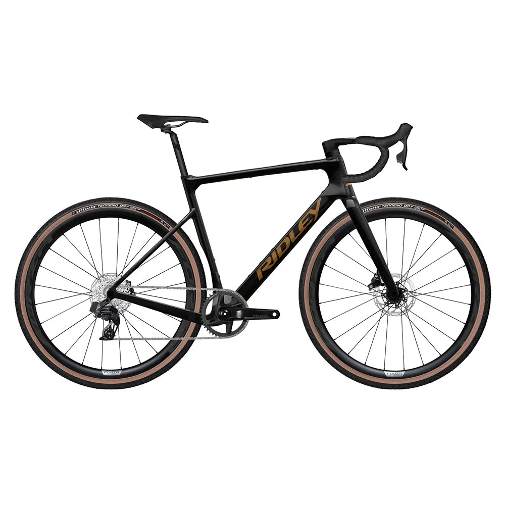 Ridley Astr Classifided Rival Axs 2025 Gravelbike, Black metallic / bronze gold Ridley Astr Classifided Rival Axs 2025 Gravelbike, Black metallic / bronze gold