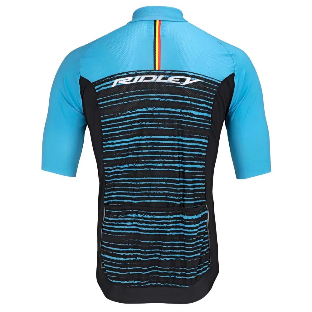 Ridley Belgian Blue Kurzarm-radtrikot, Belgian blue