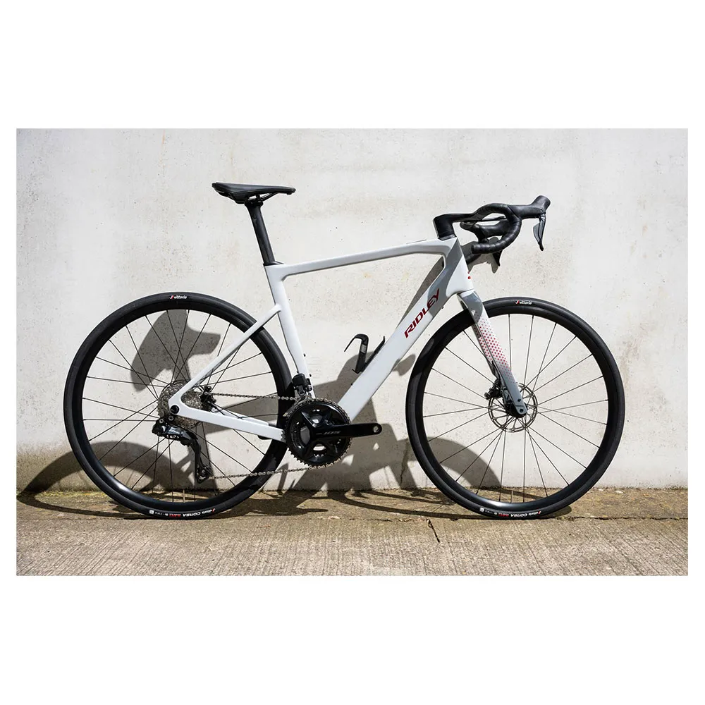 Ridley E-grifn Ultegra Di2 2024 E-rennrad, Grey / red, XL, 350Wh Ridley E-grifn Ultegra Di2 2024 E-rennrad, Grey / red, XL, 350Wh