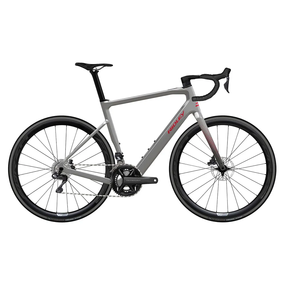 Ridley E-grifn Ultegra Di2 2024 E-rennrad, Grey / red, XL, 350Wh Ridley E-grifn Ultegra Di2 2024 E-rennrad, Grey / red, XL, 350Wh