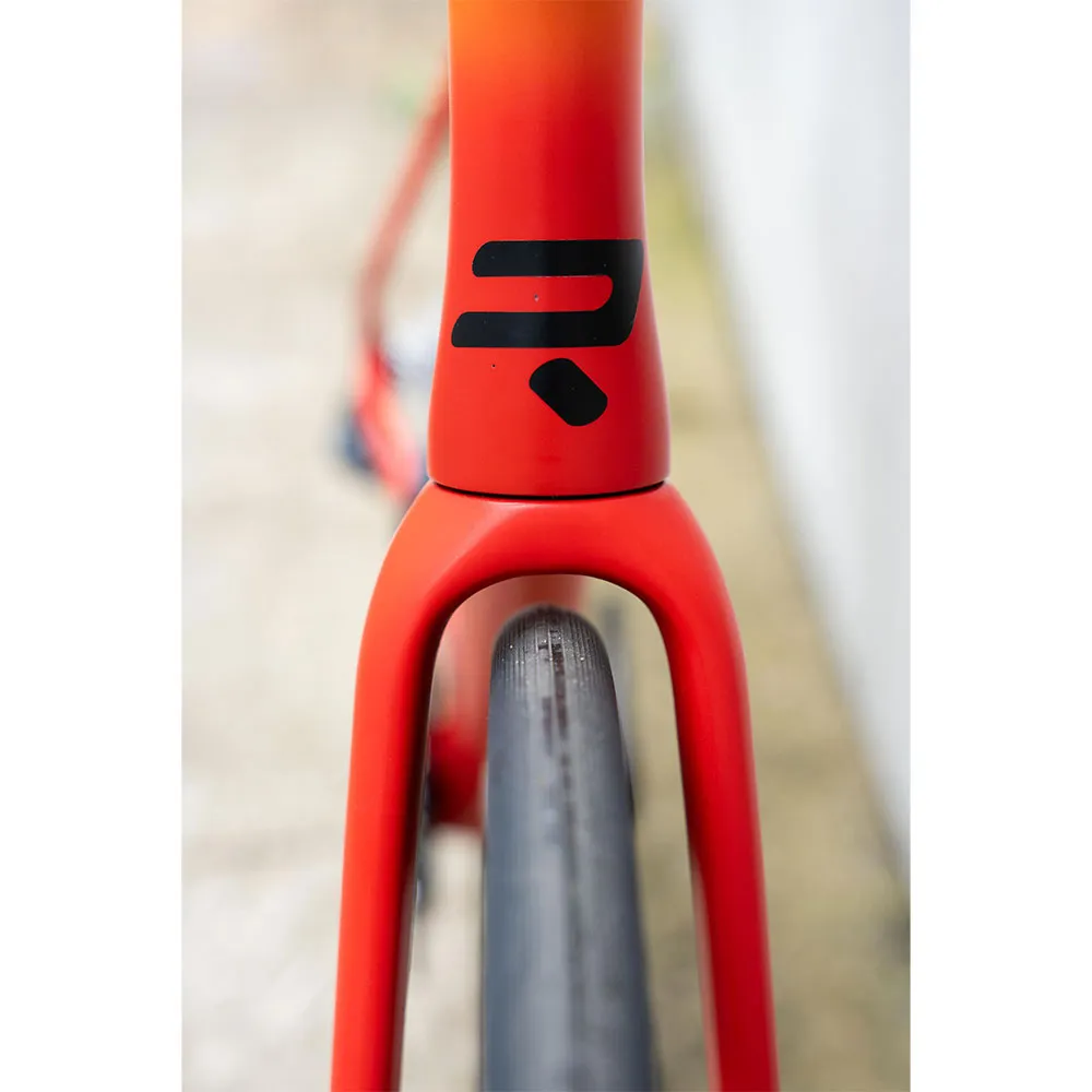 Ridley Falcn Rs 105 Di2 2023 Rennrad, Black / red / orange
