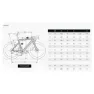 Ridley Falcn Rs 2023 Straßenrahmen, Black / red / orange, L