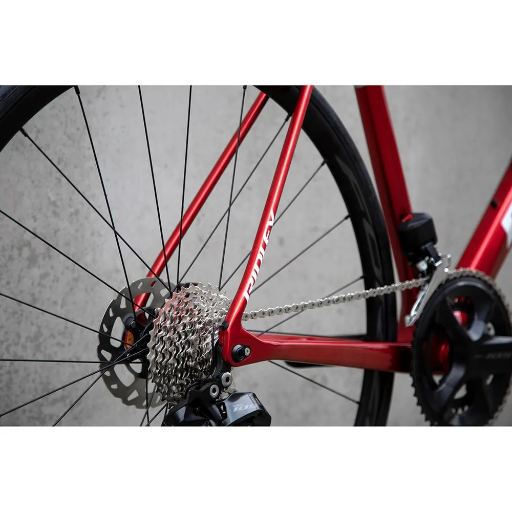Ridley Fenix Disc 105 Di2 2024 Rennrad, Candy red / white Ridley Fenix Disc 105 Di2 2024 Rennrad, Candy red / white