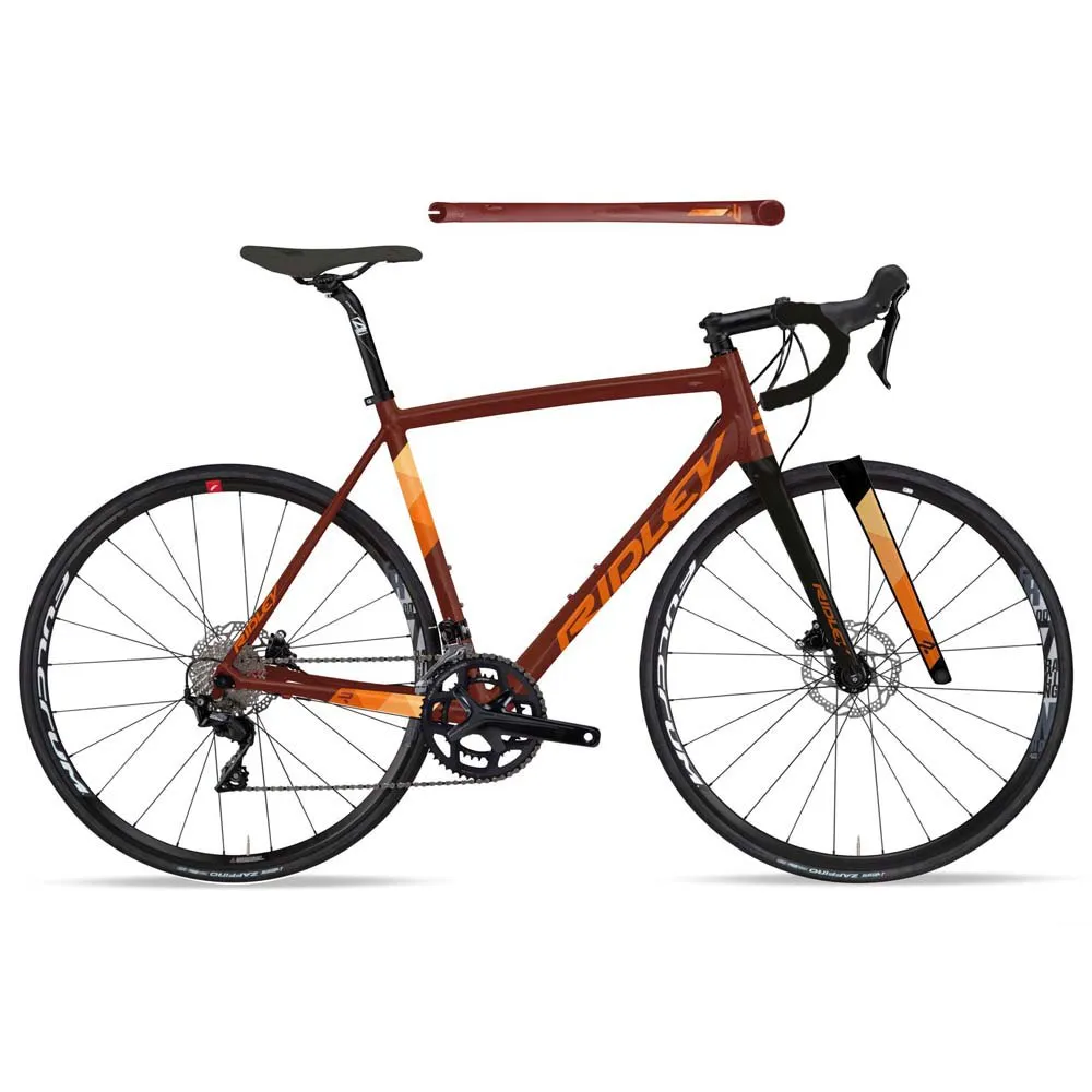 Ridley Fenix Sla Disc 105 Mix Rennrad, Bordeaux red Ridley Fenix Sla Disc 105 Mix Rennrad, Bordeaux red