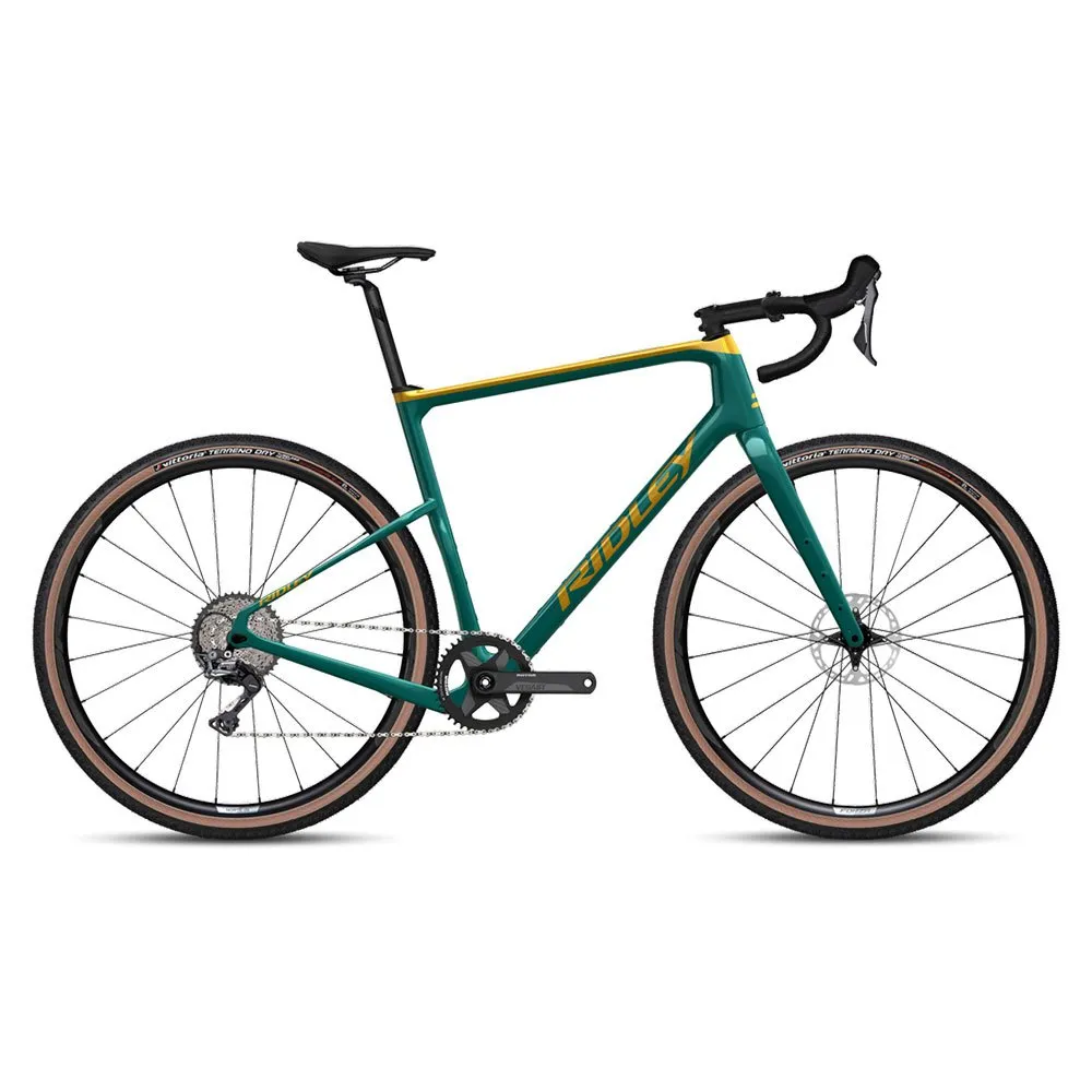 Ridley Kanzo Adventure Grx600 2024 Gravelbike, Honey gold / ocean green Ridley Kanzo Adventure Grx600 2024 Gravelbike, Honey gold / ocean green