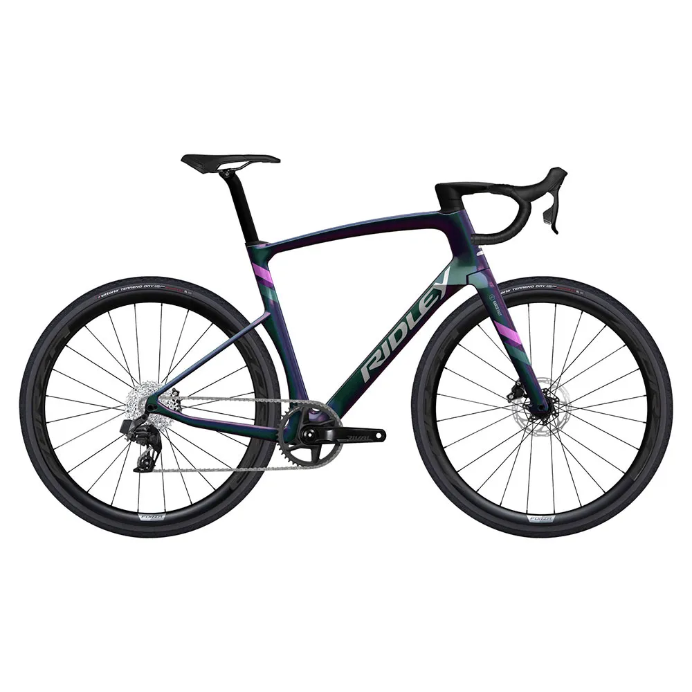 Ridley Kanzo Fast Red Axs Xplr 2025 Gravelbike, Pure paradise / silver Ridley Kanzo Fast Red Axs Xplr 2025 Gravelbike, Pure paradise / silver