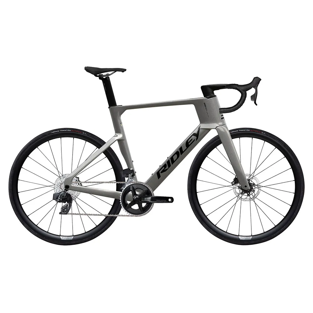 Ridley Noah 3.0 Rival Axs 2025 Rennrad, Empress grey metallic / black Ridley Noah 3.0 Rival Axs 2025 Rennrad, Empress grey metallic / black