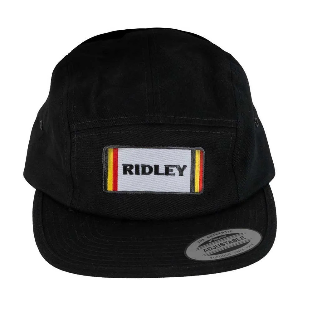 Ridley R Logo Jockey Kappe, Black
