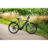 Ridley Res U800 Elektrofahrrad, Anthracite met / green, L