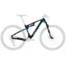Ridley Sablo Fs C Mtb-rahmen, Black metallic / blue, XL