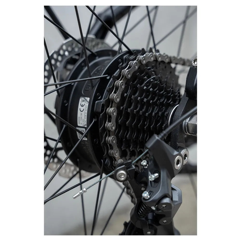Ridley Urbx Mixte Deore10 2024 Elektrofahrrad, Black, S, 360Wh