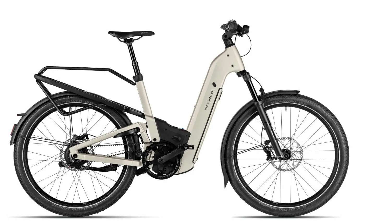 Riese & Müller Homage5 GT vario 800Wh Enviolo Fully, Silber, 47cm Riese & Müller Homage5 GT vario 800Wh Enviolo Fully, Silber, 47cm