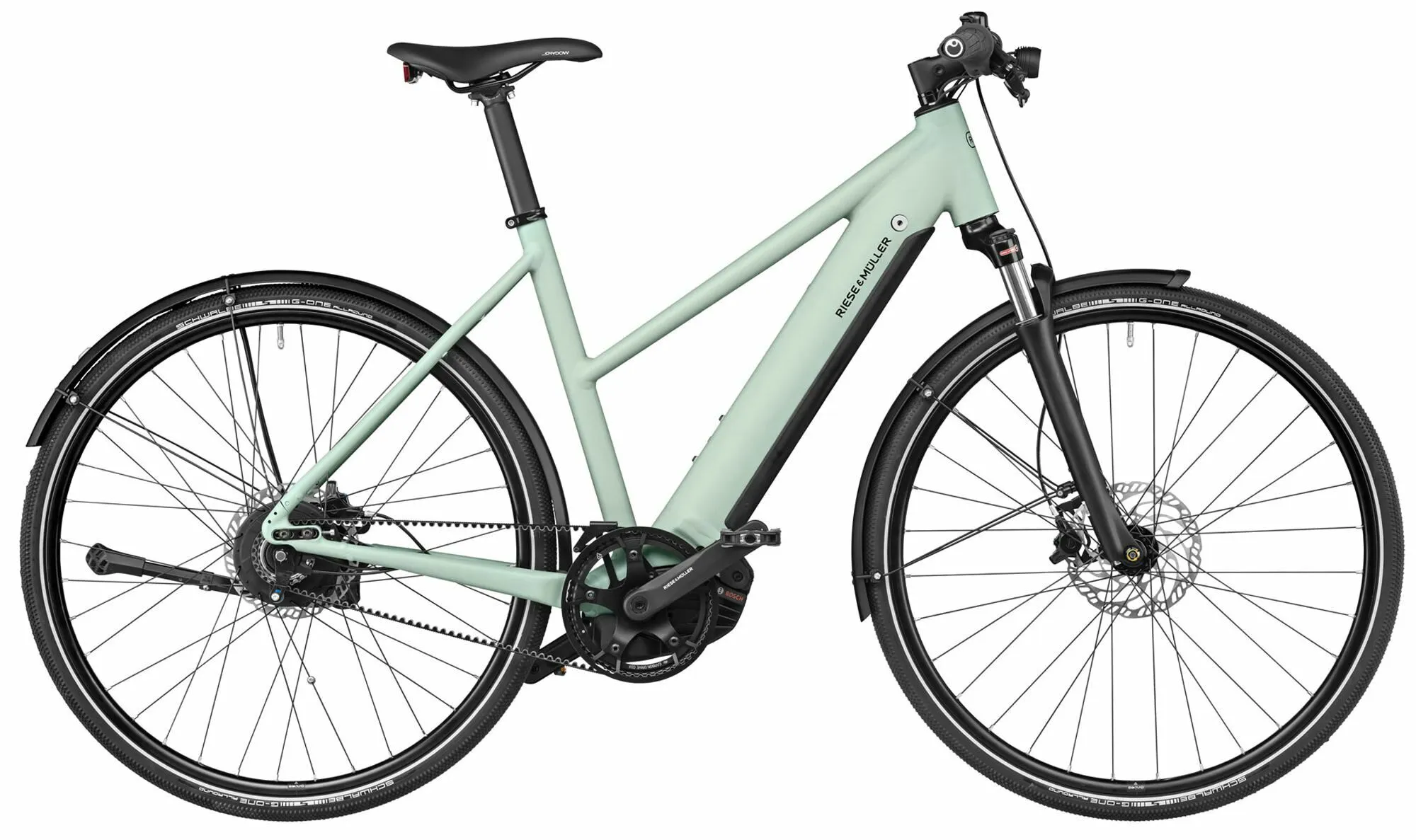 Riese & Müller Roadster Mixte vario salvia matt 28" 625 Wh Trapez, Hersteller-salvia matt, 53cm