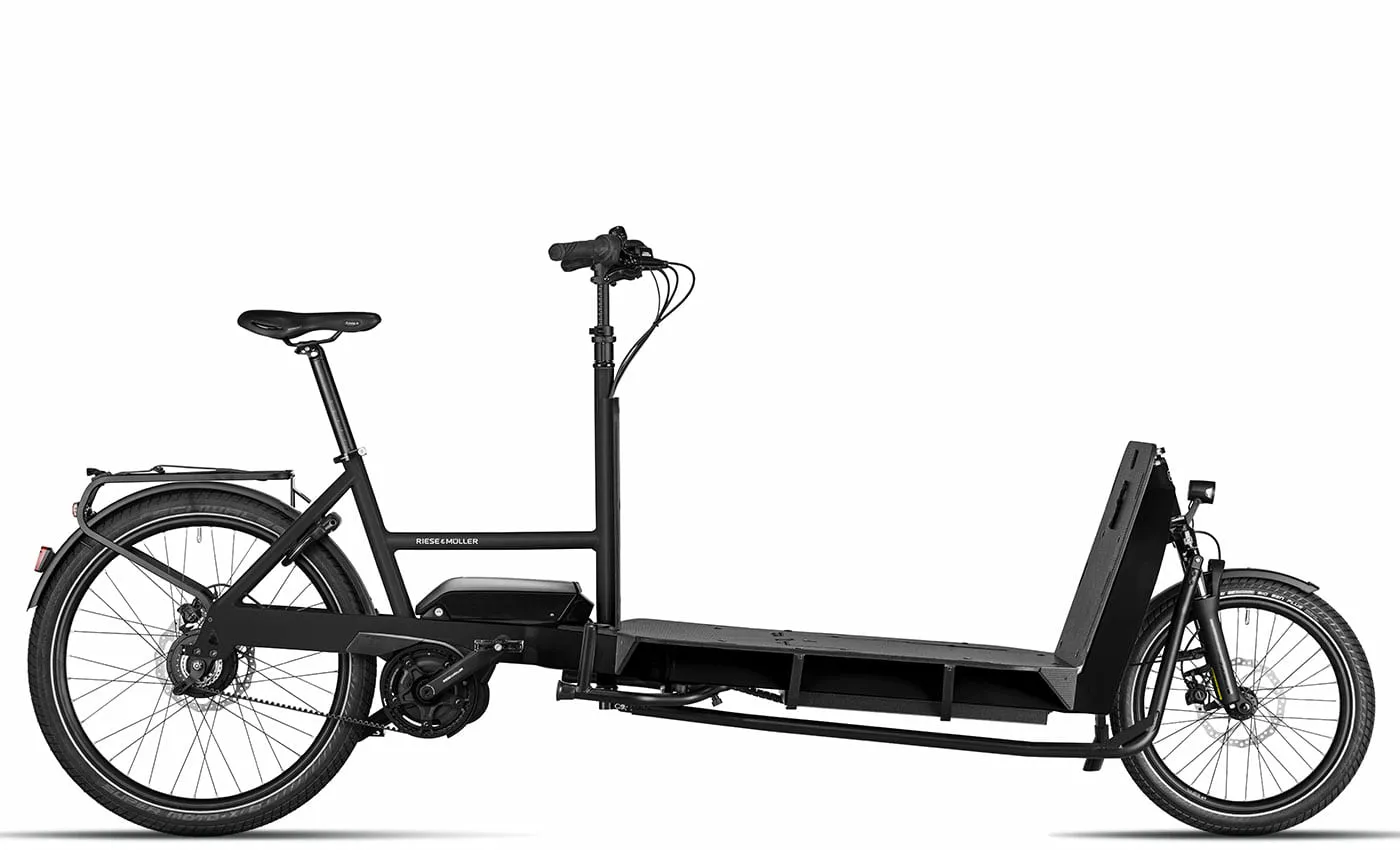 Riese & Müller Transporter 85 vario - Lastenrad , Schwarz, Unisize