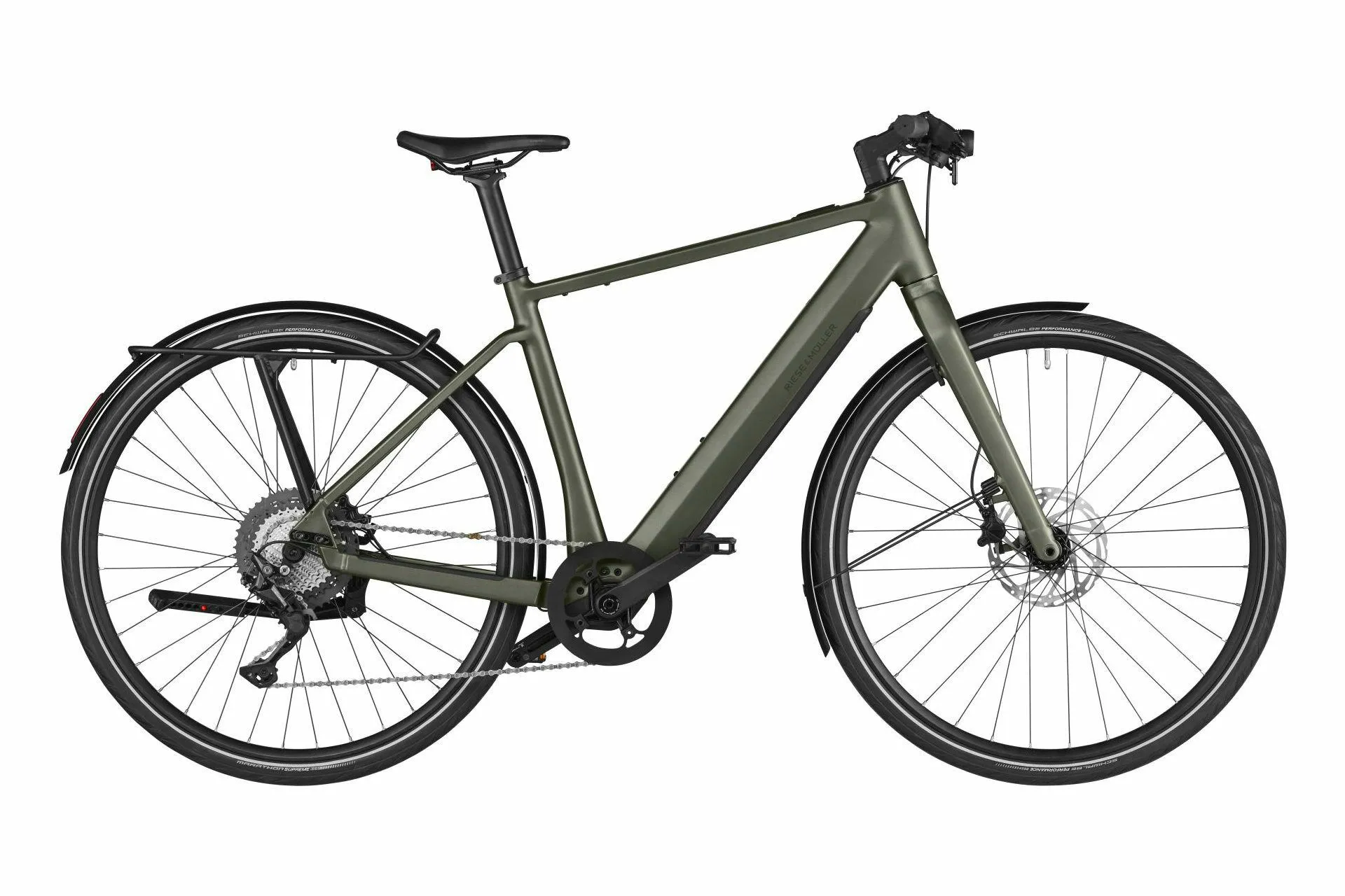 Riese & Müller UBN Five touring selva 28" 430 Wh Diamant, Dunkelgrün, 45cm Riese & Müller UBN Five touring selva 28" 430 Wh Diamant, Dunkelgrün, 45cm
