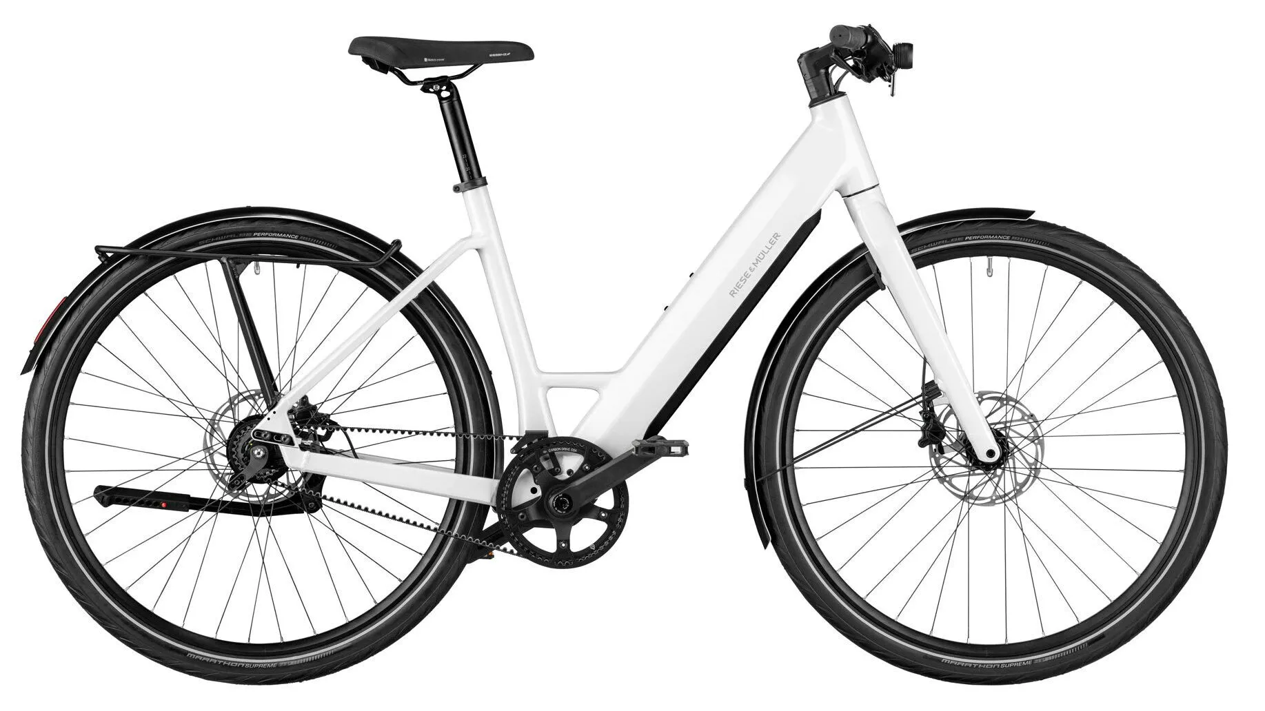 Riese & Müller UBN Six silent pure white 28" 430 Wh Wave Riese & Müller UBN Six silent pure white 28" 430 Wh Wave