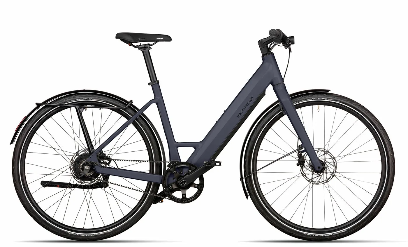 Riese & Müller UBN Six vario - Wave - 28 Zoll 430Wh, Blau, 51cm