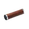 Brown synthetic leather