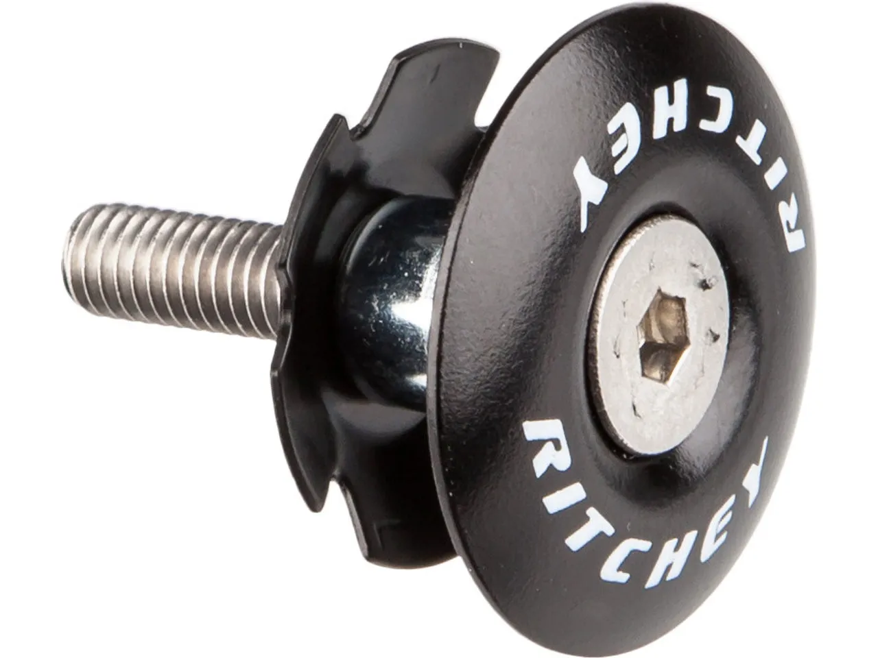 Ritchey Comp Ahead Kappe mit Kralle, Schwarz, 1 1/8" Ritchey Comp Ahead Kappe mit Kralle, Schwarz, 1 1/8"
