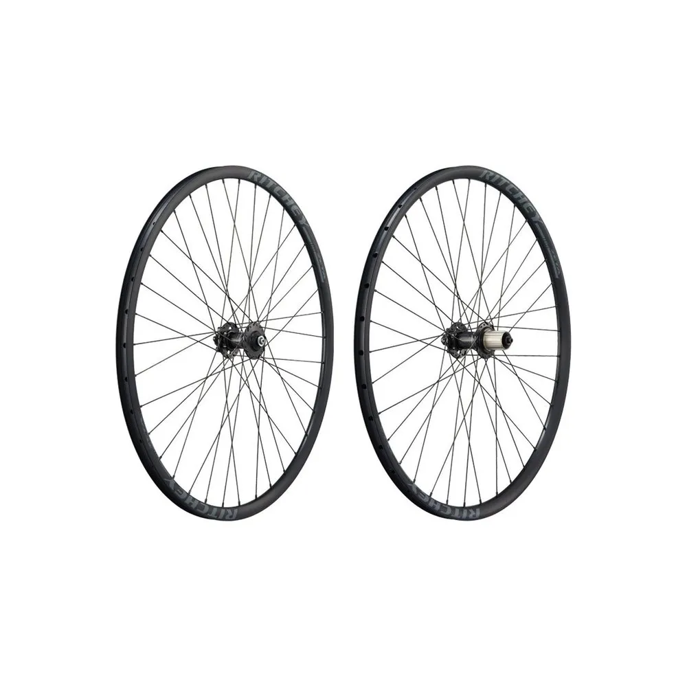 Ritchey Comp Zeta 6b Disc Tandem Tubeless Rennrad Laufradsatz, Black, 9 x 100 / 10 x 145mm, Shimano/Sram HG Ritchey Comp Zeta 6b Disc Tandem Tubeless Rennrad Laufradsatz, Black, 9 x 100 / 10 x 145mm, Shimano/Sram HG