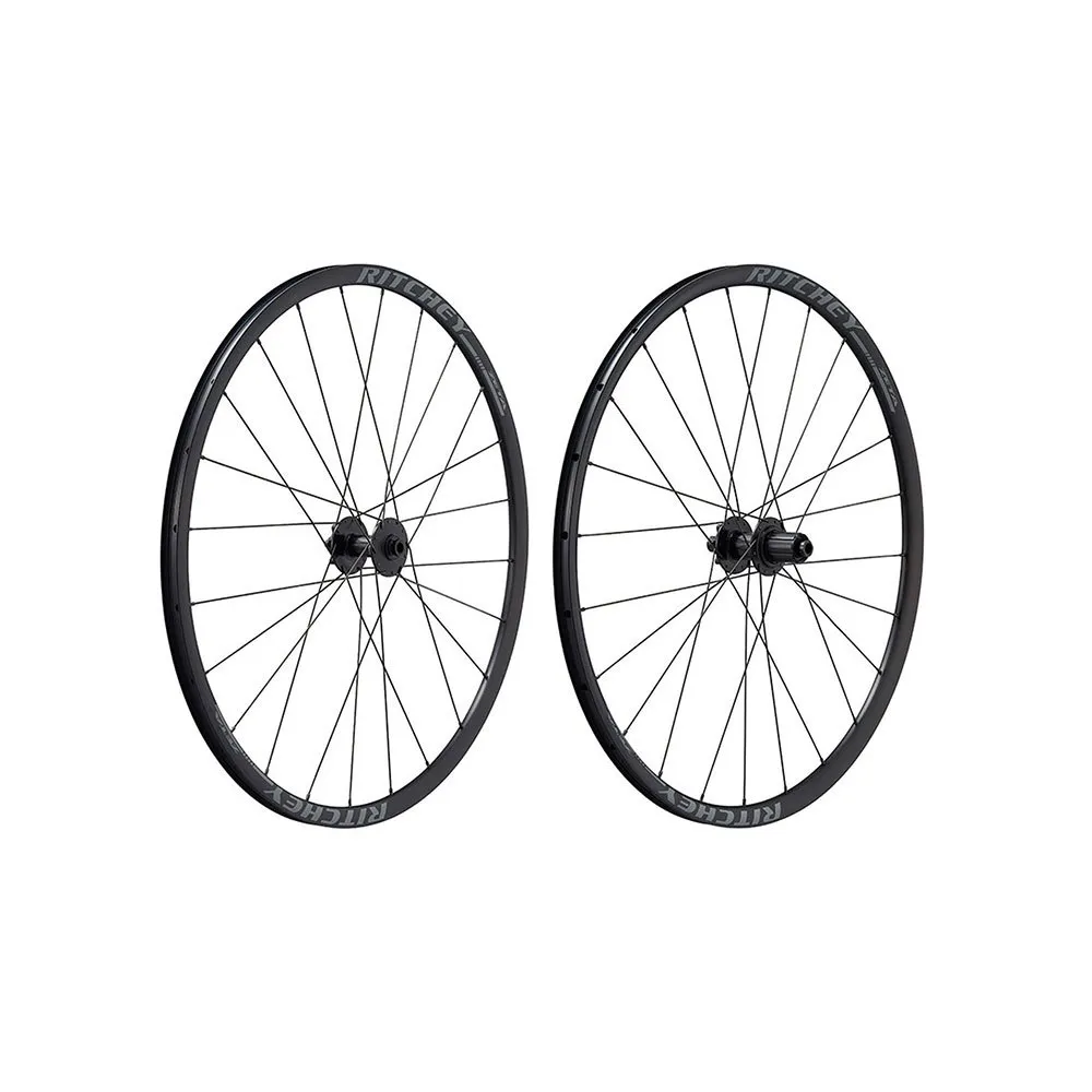 Ritchey Comp Zeta Disc Tubeless Rennrad Laufradsatz, Black, 12 x 100 / 12 x 142mm, Shimano/Sram HG Ritchey Comp Zeta Disc Tubeless Rennrad Laufradsatz, Black, 12 x 100 / 12 x 142mm, Shimano/Sram HG