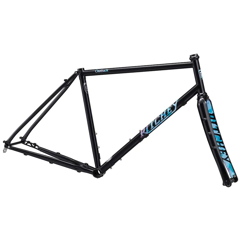 Ritchey Outback 2025 Gravel-rahmen, Black / tie dye, M Ritchey Outback 2025 Gravel-rahmen, Black / tie dye, M