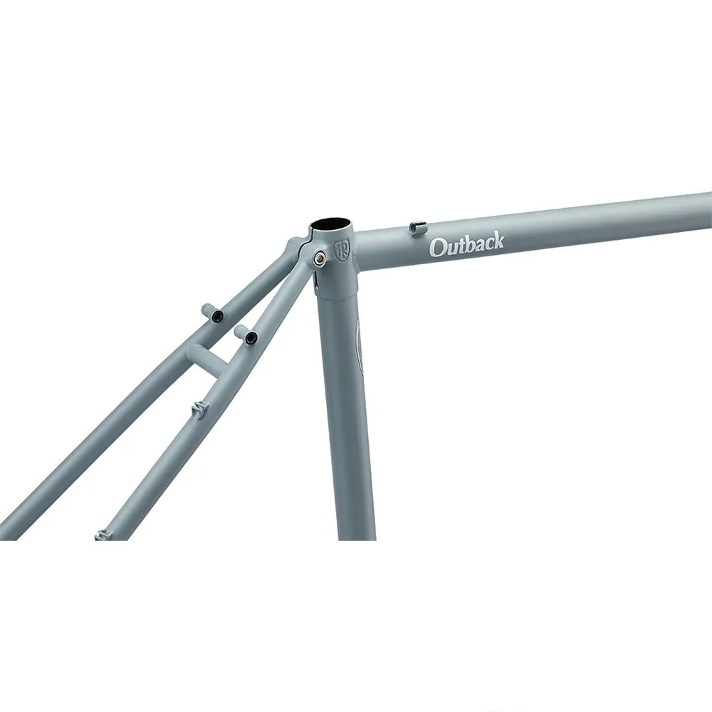 Ritchey Outback Di2 2024 Gravel-rahmen, Gray / white, XS Ritchey Outback Di2 2024 Gravel-rahmen, Gray / white, XS