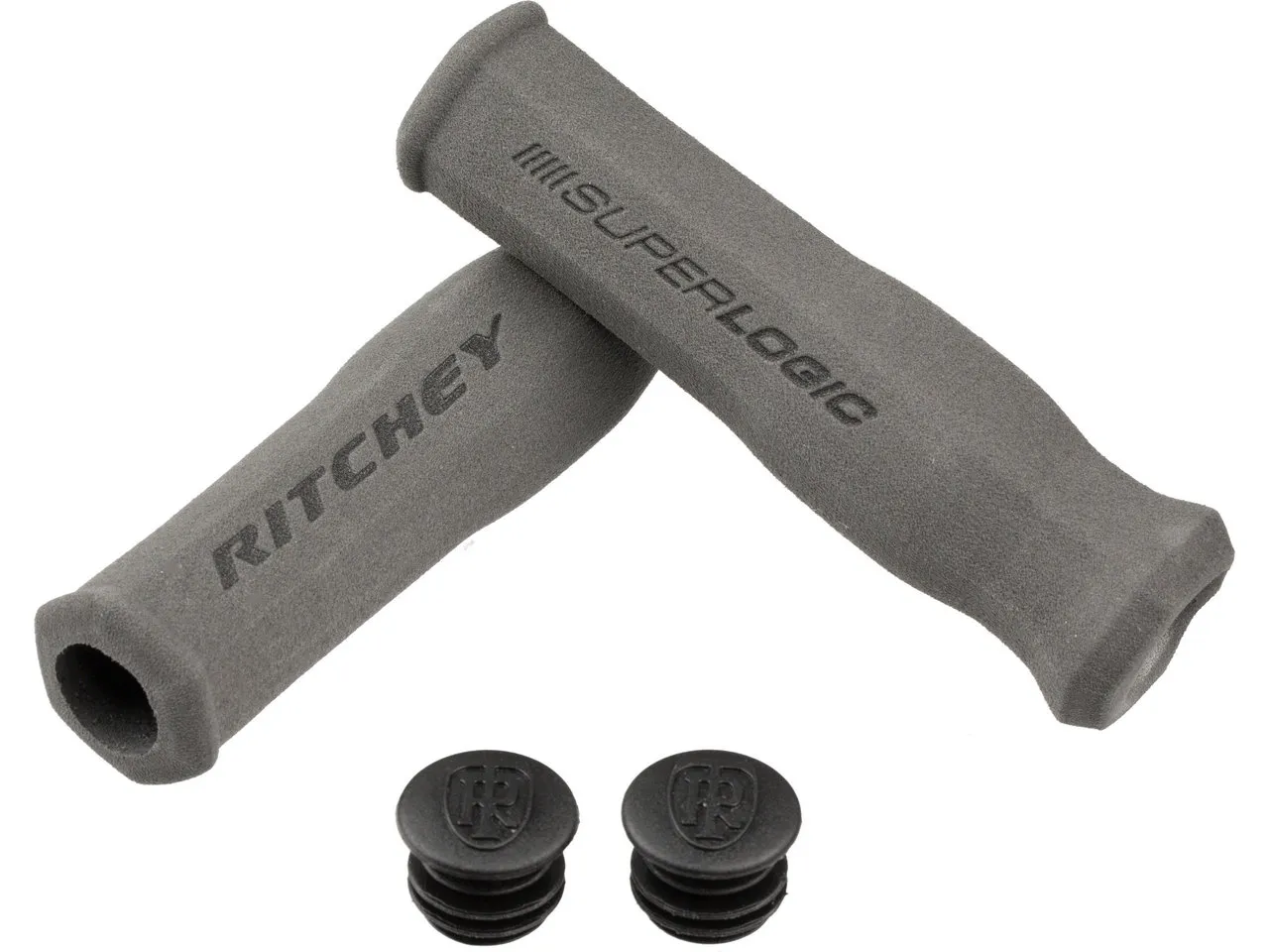 Ritchey Superlogic Ergo True Grip Lenkergriffe, Grey, 130mm Ritchey Superlogic Ergo True Grip Lenkergriffe, Grey, 130mm