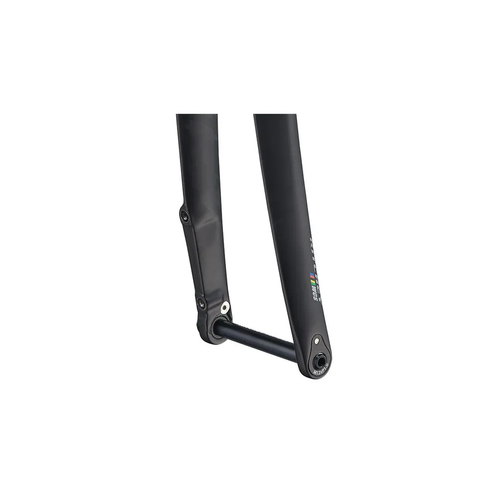 Ritchey Wcs Carbon Cross Disc Tapered 1-1/4´´ Flat Mount Straßengabel, Matte black, 28" - 700C, Rigid Ritchey Wcs Carbon Cross Disc Tapered 1-1/4´´ Flat Mount Straßengabel, Matte black, 28" - 700C, Rigid
