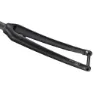Ritchey Wcs Carbon Cross Disc Tapered 1-1/4´´ Flat Mount Straßengabel, Matte black, 28" - 700C, Rigid