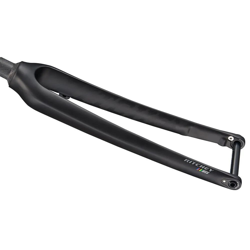 Ritchey Wcs Carbon Cross Disc Tapered 1-1/4´´ Flat Mount Straßengabel, Matte black, 28" - 700C, Rigid Ritchey Wcs Carbon Cross Disc Tapered 1-1/4´´ Flat Mount Straßengabel, Matte black, 28" - 700C, Rigid