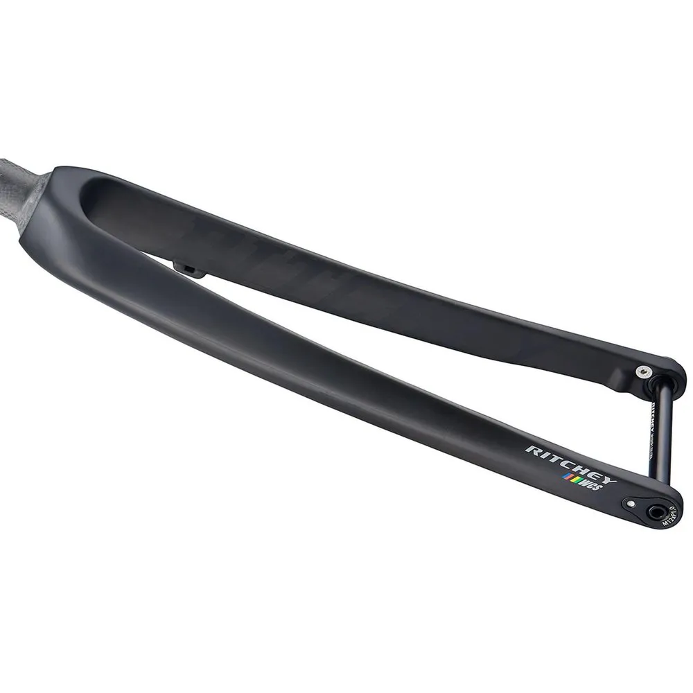Ritchey Wcs Carbon Disc 1-11/8´´ Flat Mount Straßengabel, Black, 28" - 700C, Rigid Ritchey Wcs Carbon Disc 1-11/8´´ Flat Mount Straßengabel, Black, 28" - 700C, Rigid