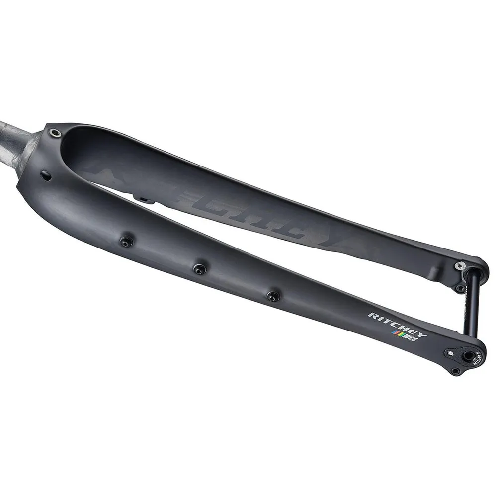 Ritchey Wcs Carbon Tapered Adventure 12x100 Mm Straßengabel, Matte black, 28" - 700C, Rigid