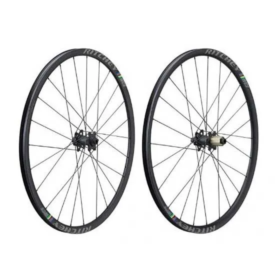 Ritchey Wcs Zeta Ta12 Disc Tubeless Rennrad Laufradsatz, Black, 12 x 100 / 12 x 142mm, Shimano/Sram HG Ritchey Wcs Zeta Ta12 Disc Tubeless Rennrad Laufradsatz, Black, 12 x 100 / 12 x 142mm, Shimano/Sram HG