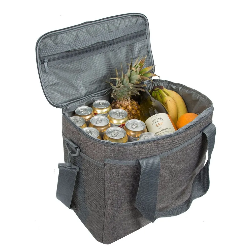 Rivacase 5736 34l Weiche Tragbare Kühlbox, Grey, One Size