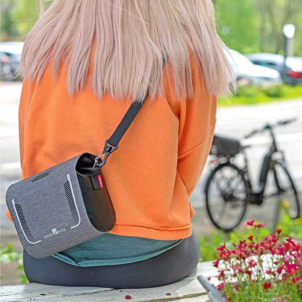 Rixen&kaul Baggy Mini Wp Lenkertasche 2l, Grey, One Size Rixen&kaul Baggy Mini Wp Lenkertasche 2l, Grey, One Size
