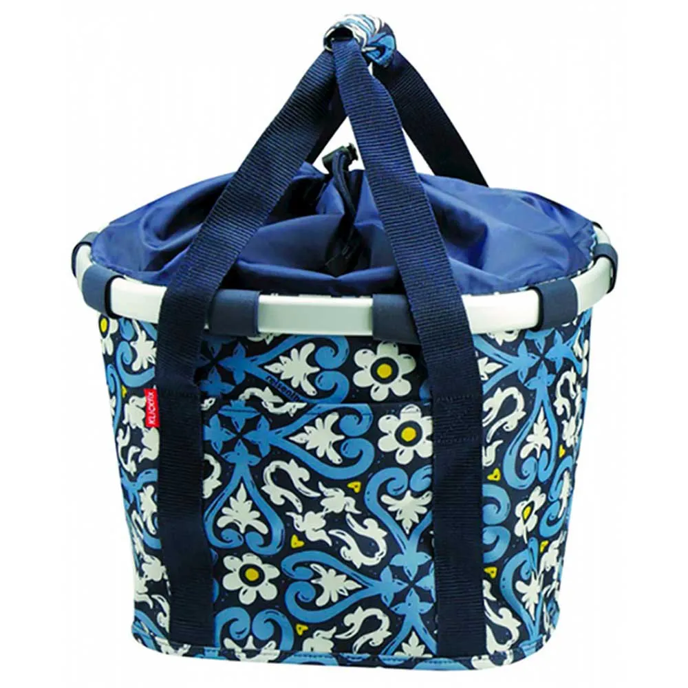 Rixen&kaul Floral 1 Klickfix Lenkertasche 15l, Blue, One Size Rixen&kaul Floral 1 Klickfix Lenkertasche 15l, Blue, One Size