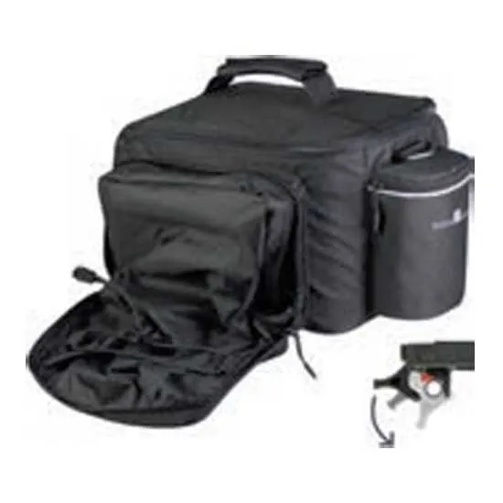 Rixen&kaul Rack Sport Plus Gepäckträgertasche 12-18l, Black, One Size