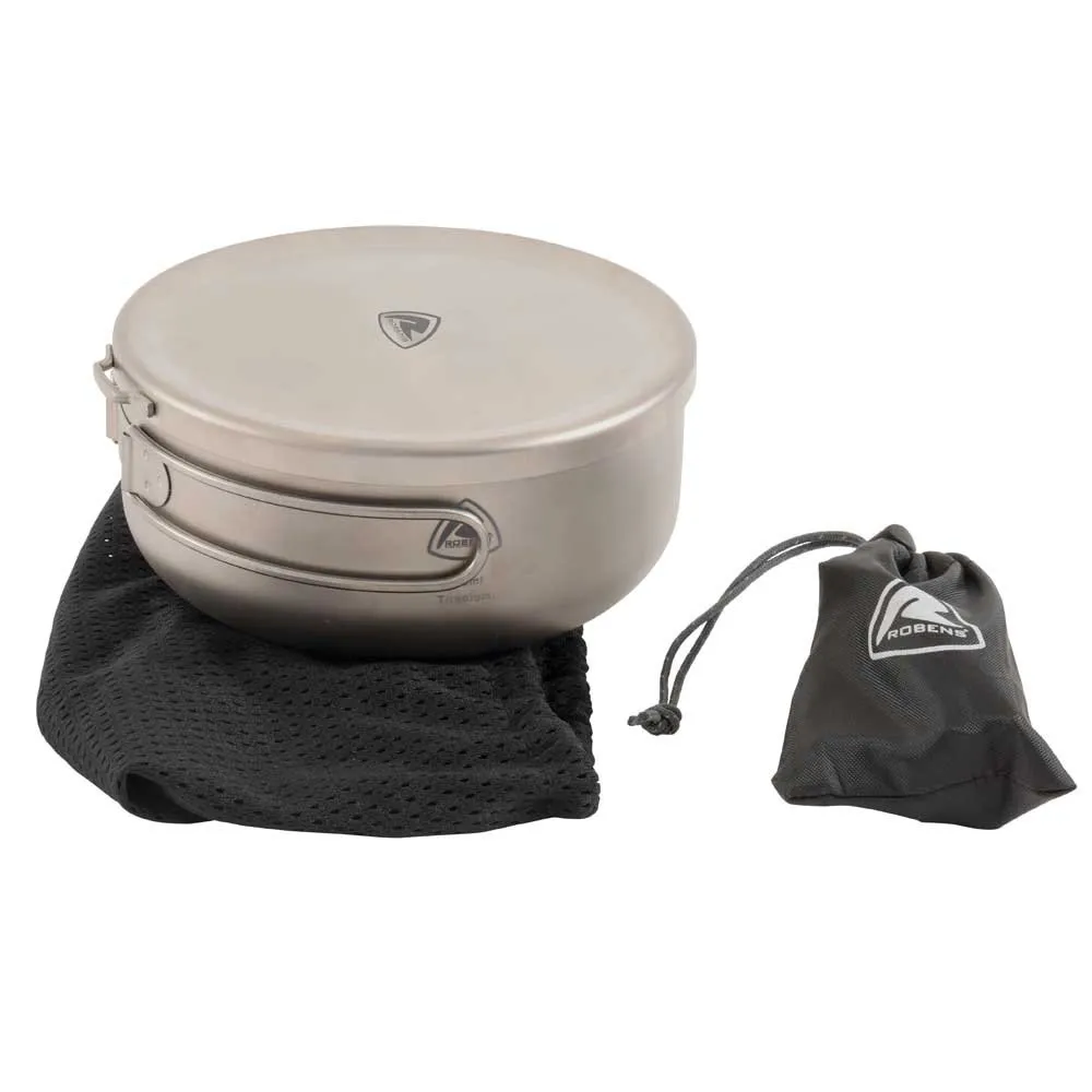 Robens Fire Midge Titanium Kochset, Brown, One Size Robens Fire Midge Titanium Kochset, Brown, One Size