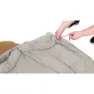 Robens Icefall Pro 600 -1ºc Schlafsack, Light brown, Left Zipper