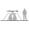 Robens Lodge 2p Zelt, Green, 2PL