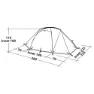 Robens Lodge 2p Zelt, Green, 2PL