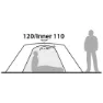 Robens Lodge 3p Zelt, Green, 3PL